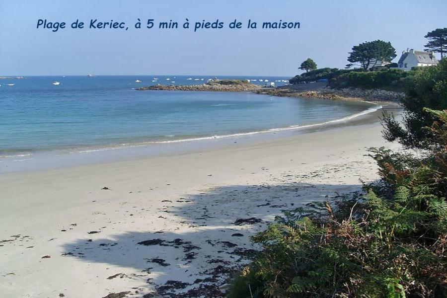 فيلا Maison De Bord De Mer A Keriec Trélévern المظهر الخارجي الصورة